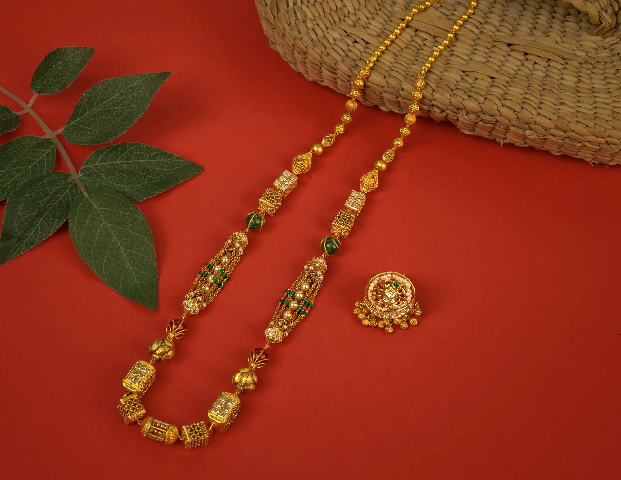 Gold bead mangalsutra — Mangalsutra