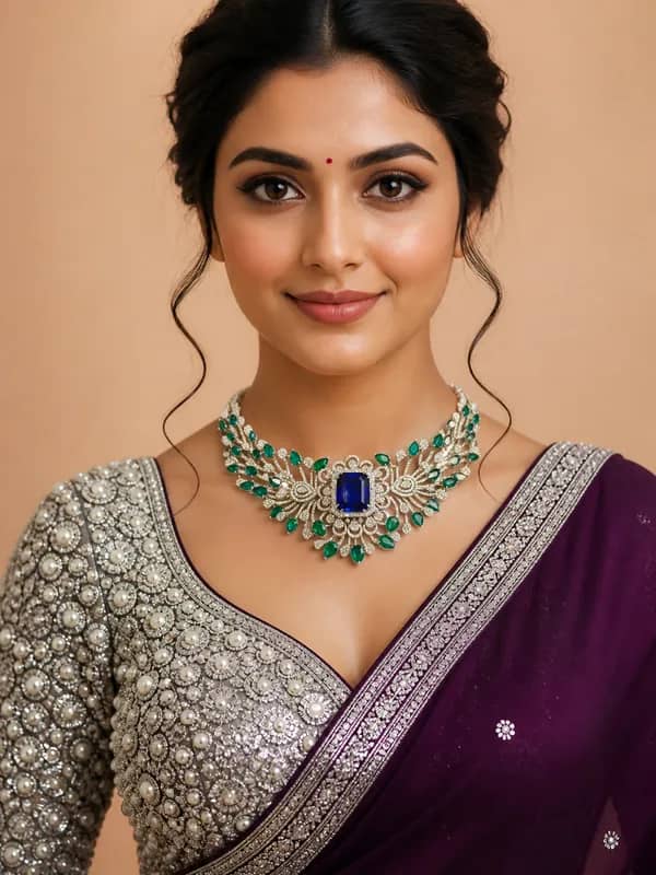 Evening glamour — jewellery for the Reception